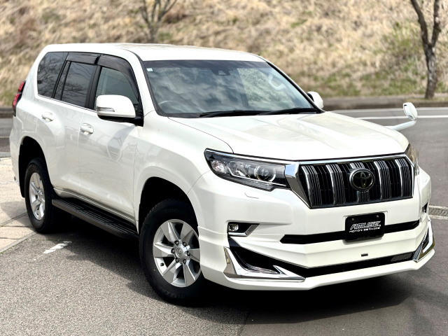 ランドクルーザープラド 2.8 TX Lパッケージ ディーゼル 4WD 禁煙車 寒冷地仕様 社外...