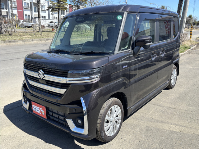 スペーシアカスタム ハイブリッド(HYBRID)  GS 4WD ルームクリーニング済みです!