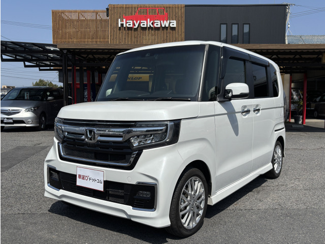 N-BOXカスタム L ターボ 両側電動スライドドア 純正ナビ ETC