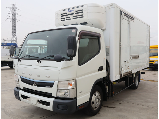 キャンター  低温冷凍車 高床 ワイドロング
