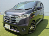 デイズ ハイウェイスター Gターボ 4WD TEIN車高調/外マフラー/全方位カメラ