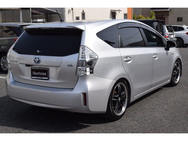 トヨタ プリウスα 1.8 G 【LEDヘッド7人乗り車高調18AW】 の中古車詳細  