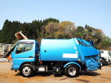 キャンター 塵芥車 極東製 5立米 プレス式パッカー車
