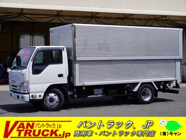エルフ 3.0 ロング フルフラットロー ディーゼル リンボーバン 3トン積 リアシャッタ...