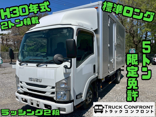 エルフ アルミバン 標準ロング 2トン積載  左サイド扉