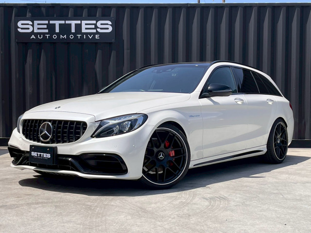 CクラスワゴンC180 ローレウスエディションC63仕様 ローダウン 20インチ