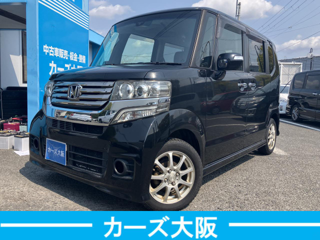 N-BOXカスタム G Aパッケージ D スタッドレスタイヤ装着 ETC