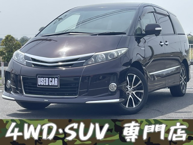エスティマハイブリッド 2.4 アエラス プレミアムエディション 4WD モデリスタ ナビ ...