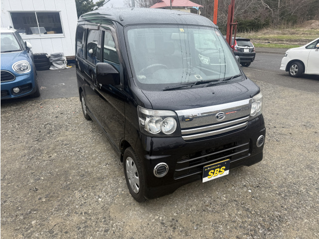 アトレーワゴン カスタムターボ R ブラックエディション 4WD 