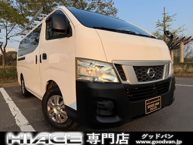 NV350キャラバン 2.5 DX ロング ディーゼル 4WD ルーフキャリア リースアップ ETC
