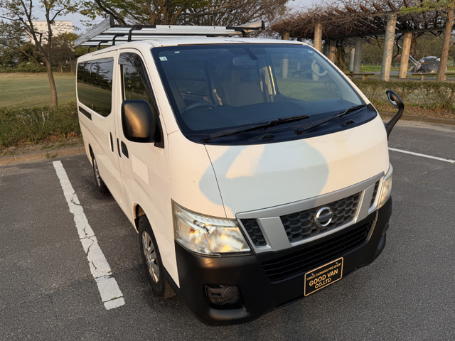 日産 NV350キャラバン 2.5 DX ロング ディーゼル 4WD ルーフキャリア