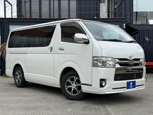 ハイエースバン 2.8 スーパーGL ダークプライム ロング ディーゼル 4WD 永続2年毎車...