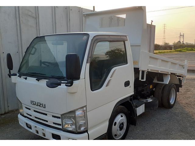 エルフ  2t 低床 ダンプ 車検付
