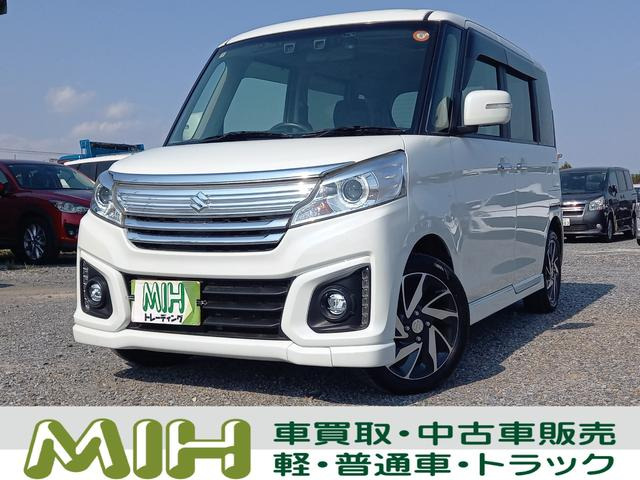 スペーシアカスタム ハイブリッド(HYBRID)  XSターボ 4WD デュアルカメラブレーキサ...