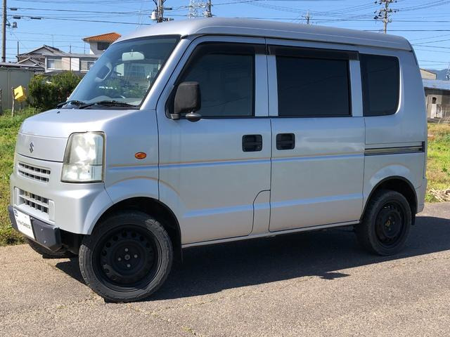 エブリイ PC ハイルーフ 4WD 5速ミッション リフトアップ MTタイヤ
