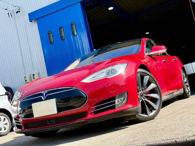 モデルS P85 D 純正オプション多数 車検R9年4月