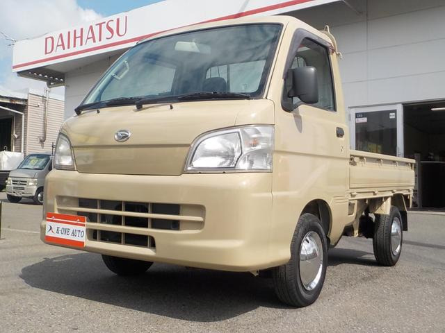 ハイゼットトラック エアコン パワステ スペシャル 4WD 5MT ベージュオールペイント済み