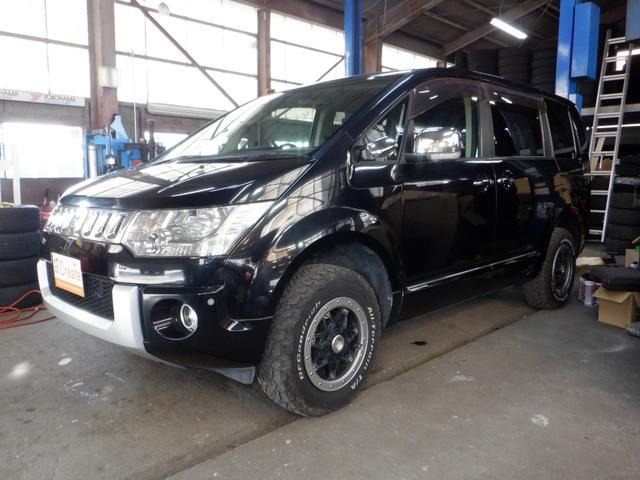 デリカD:5 2.4 シャモニー 4WD 本州仕入 ナビ F/S/Bカメラ