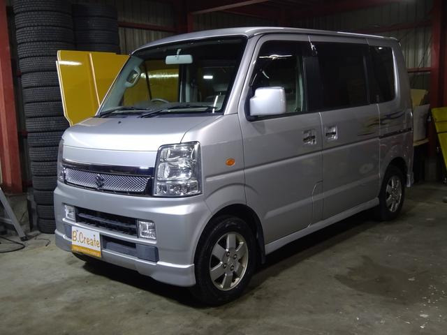 エブリイワゴン PZターボ 4WD 本州仕入れ ナビ フルセグTV Bカメラ