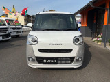 ムーヴキャンバス ストライプス G 展示車 7インチナビTV シートヒーター