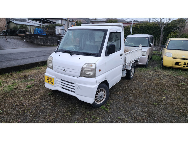 ミニキャブトラック 楽床ダンプ 4WD 車検付、乗って帰る