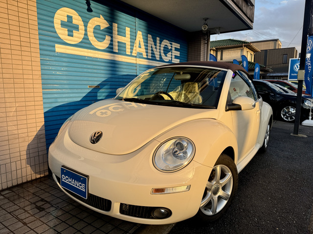 ニュービートルカブリオレ2.0幌新品張替済みワンオーナー