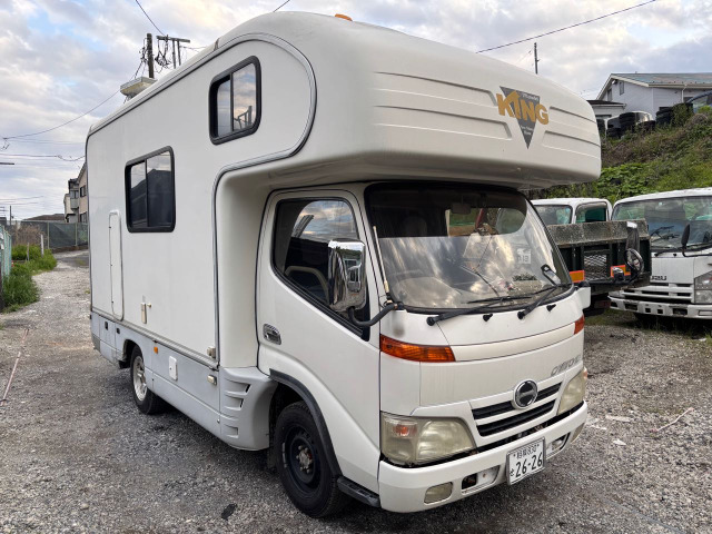 トヨエース  キャンピングカー タープ トイレ