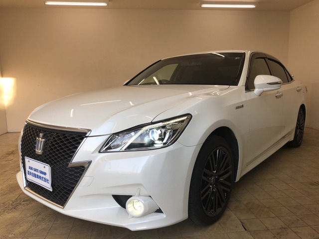 クラウンアスリート ハイブリッド 2.5 S Four 4WD ☆ワンオーナー☆
