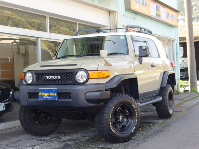 FJクルーザー 4.0 4WD ユーザー買取 禁煙車 外ナビ フルセグ