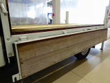 荷台内寸:270×157×34 三方開 荷台内板張り加工 2段折れ式垂直PG 300kg付