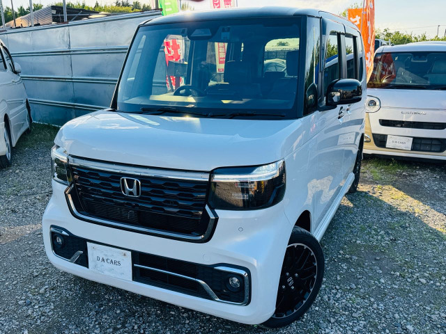 N-BOXカスタム ターボ 4WD 純正9インチコネクトナビ 2トーン フォ