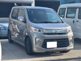 ワゴンRスティングレー T 車高調・社外AW!デカナビ!