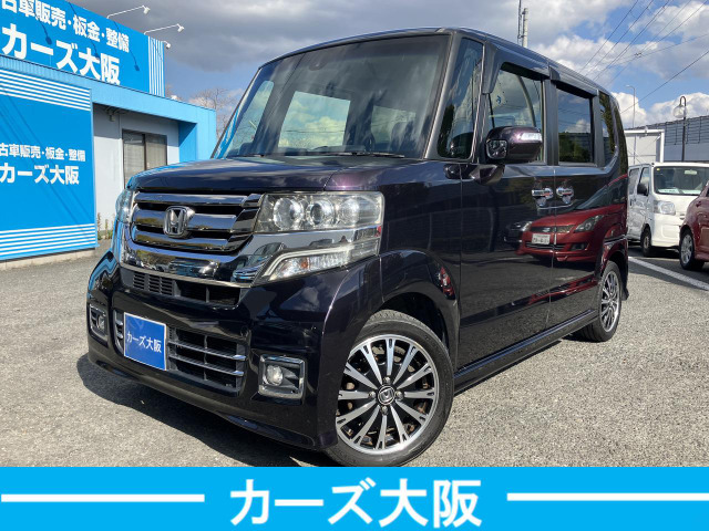 N-BOXカスタム G ターボ Lパッケージ C ETC ナビ Bluetooth