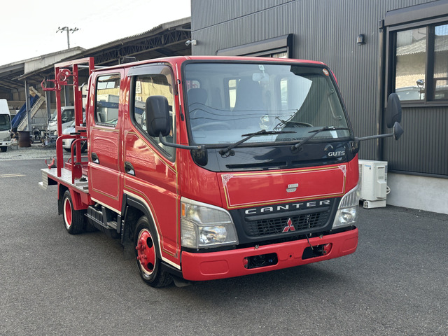 キャンターガッツ  ダブルキャブ 消防車 5速MT