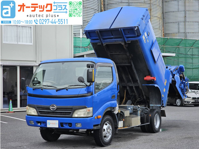 デュトロ 塵芥車 モリタ製巻き込み式 6.5立米 連続SW