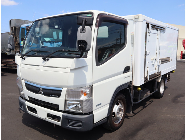 キャンター  低温冷凍車 全低床