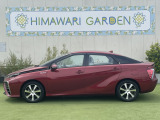 MIRAI ベースモデル 白本革シート/純正9インチナビ/カメラ