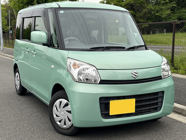 スペーシア G ナビ付 ETC シートカバー付