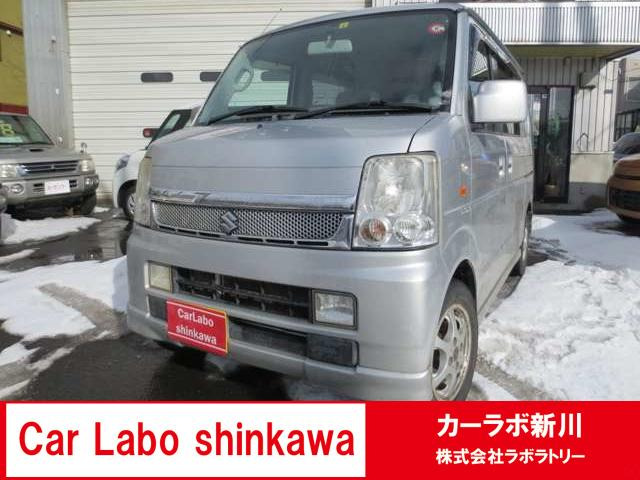 エブリイワゴン PZターボ 4WD 片側電動スライドD/シートヒーター/AT
