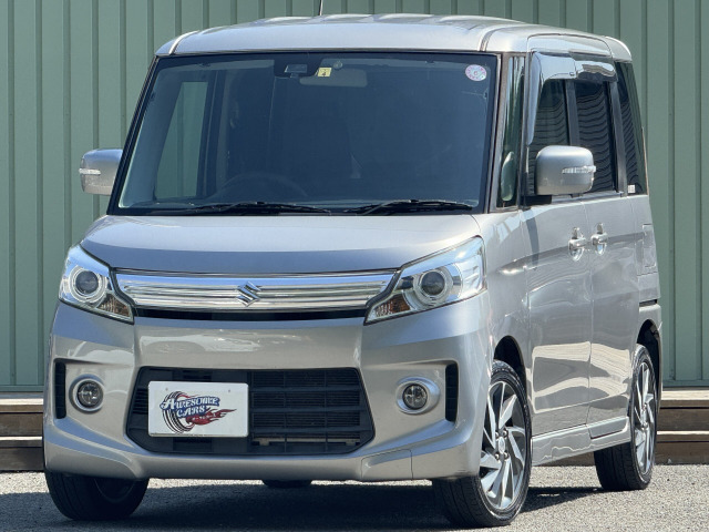 スペーシアカスタム TS 4WD ターボ/両側電動/フルセグナビ/Bカメラ