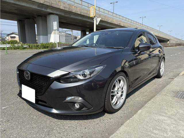 アクセラスポーツ 2.2 XD 車高調 ENKEI18インチ 煤清掃済