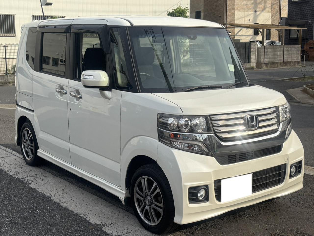 N-BOXカスタム G SSパッケージ 両側パワスラ・ETC・ナビ&TV