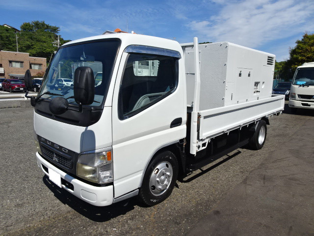 キャンター 清掃車 高圧洗浄車 超強力ジェット噴射 2年車検