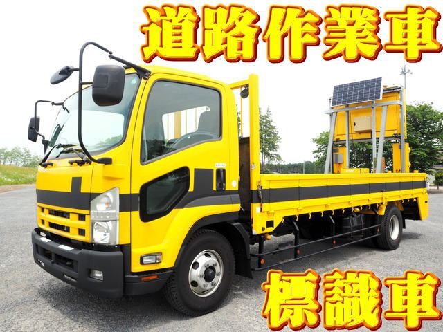 フォワード 平ボディ 道路作業車 標識車 平ボディ