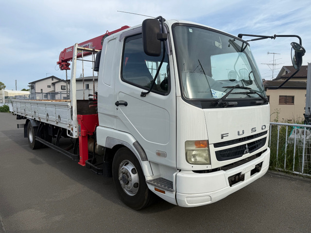 ファイター クレーン 古川4段ユニック・フックイン・総額車検付