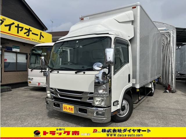 エルフ アルミバン 跳ね上げゲート付きワイドロングバン