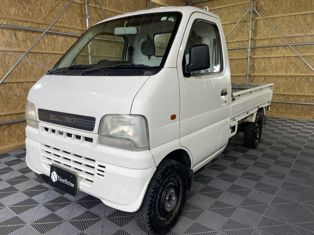 スズキ キャリイ KU (パワーステアリング付) 4WD マニュアル5速2駆4駆  