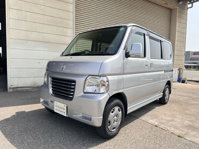 バモス M Hobioフェイス! 走行少ない!