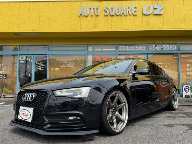 A5スポーツバック 2.0 TFSI クワトロ 4WD WORK20インチAW 4本出しマフラー