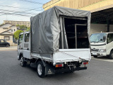 キャンター  ダブルキャブ 積載2t 幌付